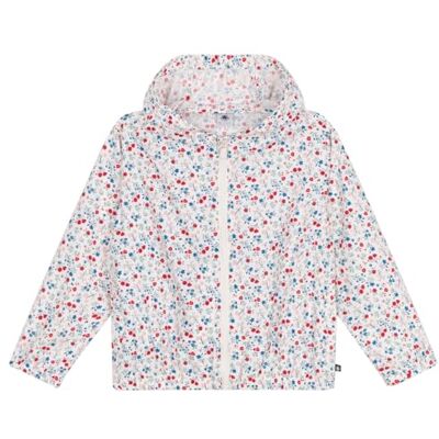 Petit Bateau A0D0X, Cortavientos anti-UV Niñas, Blanco/Multicolor, 4 años Petit Bateau A0D0X, Cortavientos anti-UV Niñas, Blanco/Multicolor, 4 años