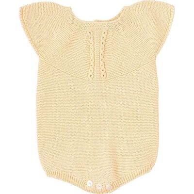 BABIDU Pelele Bebé de Punto Modelo Recuerdo, Pelele sin Mangas con Tirantes Anchos y Diseño Calado en el Pecho, Cierre de Botones Inferior, Ropa Infantil Unisex Suave y Transpirable para Bebé BABIDU Pelele Bebé de Punto Modelo Recuerdo, Pelele sin Mangas con Tirantes Anchos y Diseño Calado en el Pecho, Cierre de Botones Inferior, Ropa Infantil Unisex Suave y Transpirable para Bebé
