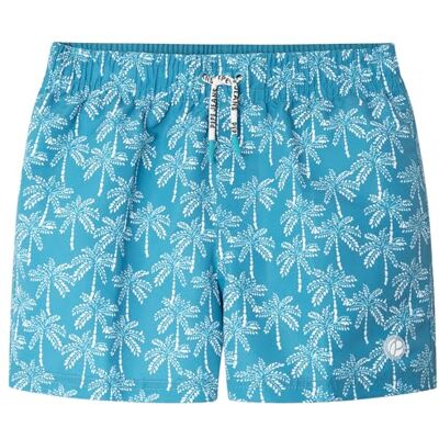 Pepe Jeans Dotted Palms Swimshort Pantalones Cortos, Azul (Azul Turquesa Oscuro), 14 años para Niños Pepe Jeans Dotted Palms Swimshort Pantalones Cortos, Azul (Azul Turquesa Oscuro), 14 años para Niños