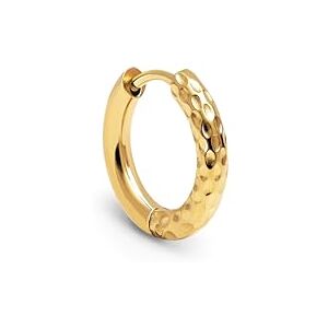 SINGULARU Pendiente Suelto Aro River S. Acero con Acabado Baño de Oro de 8 Kt con Cierre Congo/Click. Estilo Boho. Joyas para Mujer SINGULARU Pendiente Suelto Aro River S. Acero con Acabado Baño de Oro de 8 Kt con Cierre Congo/Click. Estilo Boho. Joyas para Mujer