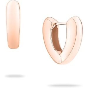 Echtzeit Creole IP oro rosa, 1,9 cm, Acero inoxidable, No es una piedra preciosa Echtzeit Creole IP oro rosa, 1,9 cm, Acero inoxidable, No es una piedra preciosa