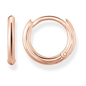 Thomas Sabo Pendientes de Aro, Clásicos Plata Bañada en Oro , Oro Rosa Thomas Sabo Pendientes de Aro, Clásicos Plata Bañada en Oro , Oro Rosa