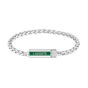 Lacoste Pulsera de Cadena para Hombre Colección SPELT de Acero Inoxidable Lacoste Pulsera de Cadena para Hombre Colección SPELT de Acero Inoxidable