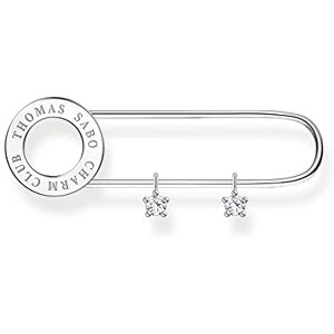 Thomas Sabo Pin plata de ley circonita cúbica mujer plata 4,3cm , 4,3cm, Plata, Cubic Zirconia Thomas Sabo Pin plata de ley circonita cúbica mujer plata 4,3cm , 4,3cm, Plata, Cubic Zirconia