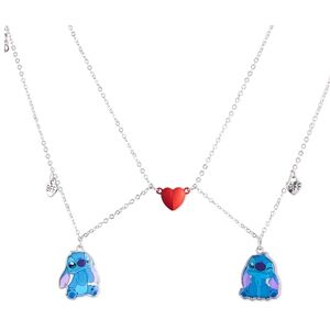 Disney Juegos de Joyas para Niña Pulsera Niña Aretes Pendientes Accesorios (Plata 2 Collares) Disney Juegos de Joyas para Niña Pulsera Niña Aretes Pendientes Accesorios (Plata 2 Collares)