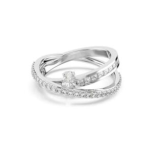 Swarovski Anillo Hyperbola, Tallas mixtas, Blanco, Baño de rodio Swarovski Anillo Hyperbola, Tallas mixtas, Blanco, Baño de rodio