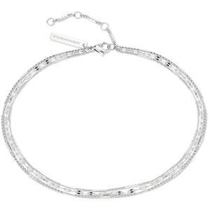 LIEBESKIND Berlin Tobillera Plata, 27 cm, Acero inoxidable, No es una piedra preciosa LIEBESKIND Berlin Tobillera Plata, 27 cm, Acero inoxidable, No es una piedra preciosa