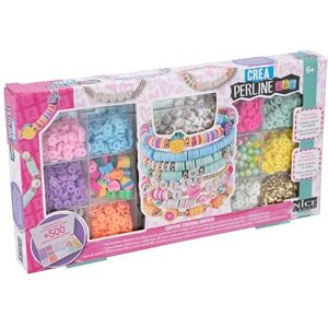Nice Group Pop Juego de Cuentas para Crear Pulseras y Collares, Multicolor, 500, Nice Group Pop Juego de Cuentas para Crear Pulseras y Collares, Multicolor, 500,
