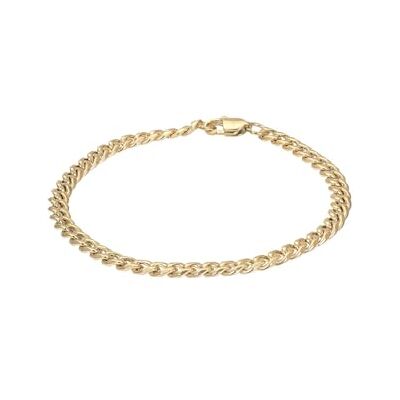 iXXXi Men Pulsera de acero inoxidable para hombre cadena plana de oro 19cm, Small, Acero inoxidable, No es una piedra preciosa iXXXi Men Pulsera de acero inoxidable para hombre cadena plana de oro 19cm, Small, Acero inoxidable, No es una piedra preciosa