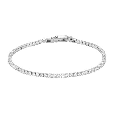 Radiant Pulsera Steel Code Pulsera de Cadena con Brillantes Engarzados, Acabado en Acero Plateado, Talla Unica, Ajustable con Cierre de Broche o Presión, Joyería para Hombre Radiant Pulsera Steel Code Pulsera de Cadena con Brillantes Engarzados, Acabado en Acero Plateado, Talla Unica, Ajustable con Cierre de Broche o Presión, Joyería para Hombre