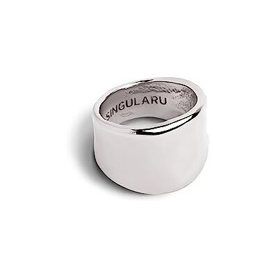 SINGULARU Anillo My Ocean. Latón con Acabado Baño en Rodio. Joyas para Mujer. Talla 2 SINGULARU Anillo My Ocean. Latón con Acabado Baño en Rodio. Joyas para Mujer. Talla 2