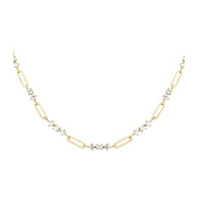 Rosefield Bestsellers Evolution Mujer Acero Inoxidable Collar Graduated Cristal Rosefield Bestsellers Evolution Mujer Acero Inoxidable Collar Graduated Cristal