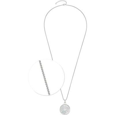 JEWELS BY LEONARDO Leonardo Jewels Joy Collar para mujer de acero inoxidable con cierre de mosquetón, longitud: 80 cm, 80 cm, Nácar, Cristal JEWELS BY LEONARDO Leonardo Jewels Joy Collar para mujer de acero inoxidable con cierre de mosquetón, longitud: 80 cm, 80 cm, Nácar, Cristal