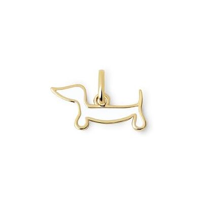 SINGULARU Charm Perro Teckel Enamel. Colgante en Latón con Acabado Baño de Oro de 8Kt o Rodio. Charm Reversible. Joyas para Mujer SINGULARU Charm Perro Teckel Enamel. Colgante en Latón con Acabado Baño de Oro de 8Kt o Rodio. Charm Reversible. Joyas para Mujer