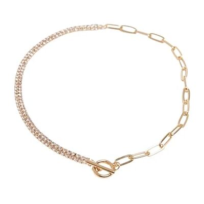 Urban Classics Accesorios Venus Collar de cadena llamativo, talla única, metal, sin piedra preciosa, talla única, Metal, No es una piedra preciosa Urban Classics Accesorios Venus Collar de cadena llamativo, talla única, metal, sin piedra preciosa, talla única, Metal, No es una piedra preciosa