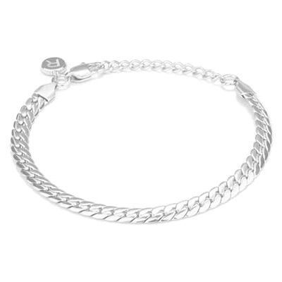 Radiant Brazalete Hombre Flat Padlock Plata Radiant Brazalete Hombre Flat Padlock Plata