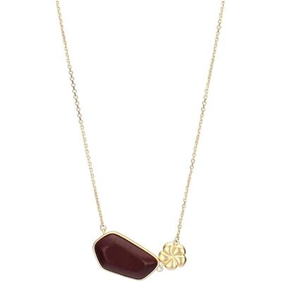 THUN Collar con piedra y flor cerámica Colección Dedicado a Ti 50 cm THUN Collar con piedra y flor cerámica Colección Dedicado a Ti 50 cm