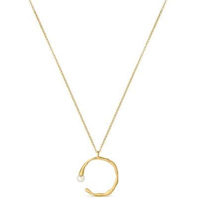 GARGANTILLA DORADA ECLAT Diseñada por Joidart Colección Eclat Metal con baño de oro de 24 K Cristal de Murano GARGANTILLA DORADA ECLAT Diseñada por Joidart Colección Eclat Metal con baño de oro de 24 K Cristal de Murano
