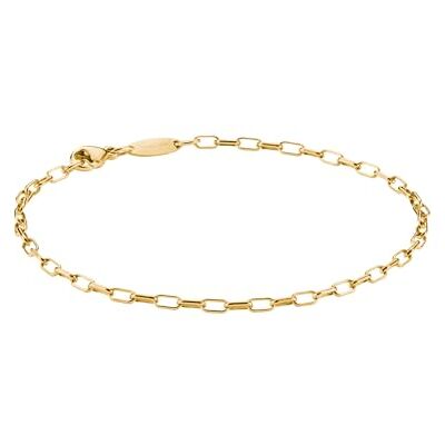 Thomas Sabo PaperClip -413-39-L19V Pulsera de plata 925 reciclada chapada en oro de 18 quilates Thomas Sabo PaperClip -413-39-L19V Pulsera de plata 925 reciclada chapada en oro de 18 quilates