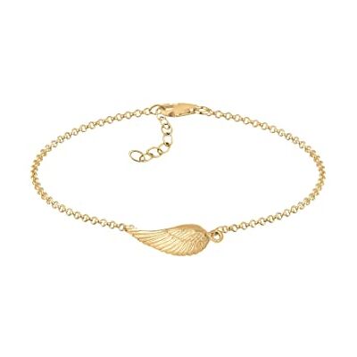 Elli Pulsera Mujer Símbolo Ala Tendencia en Plata Esterlina 925 Elli Pulsera Mujer Símbolo Ala Tendencia en Plata Esterlina 925