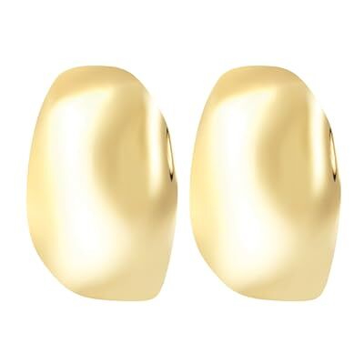 BREIL , Colección B Whisper, Pendientes de Mujer de Acero Pulido de Colores, con Superficie Irregular, Sinuosa y Brillante, Color Dorado, Talla 4, Joyería para Mujer y Niña BREIL , Colección B Whisper, Pendientes de Mujer de Acero Pulido de Colores, con Superficie Irregular, Sinuosa y Brillante, Color Dorado, Talla 4, Joyería para Mujer y Niña
