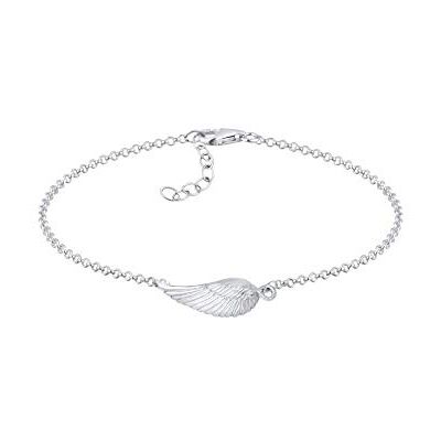Elli Pulsera Mujer Símbolo Ala Tendencia en Plata Esterlina 925 Elli Pulsera Mujer Símbolo Ala Tendencia en Plata Esterlina 925
