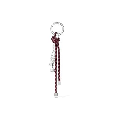Michael Kors SPECKLED CORD CHARM OXBLOOD Michael Kors SPECKLED CORD CHARM OXBLOOD