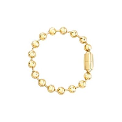 BREIL , Colección Magnetica System, Pulsera pequeña para mujer La Bulle Dorée de acero pulido con efecto espejo, práctico cierre con imán, idea de regalo para mujer BREIL , Colección Magnetica System, Pulsera pequeña para mujer La Bulle Dorée de acero pulido con efecto espejo, práctico cierre con imán, idea de regalo para mujer