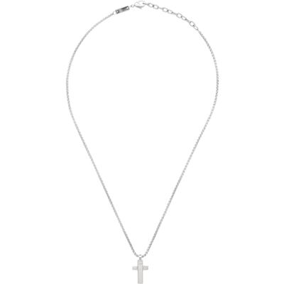 BREIL Joyería colección TAG Y CRUZ, COLLAR DE PLATA COLOR PLATA PARA HOMBRE talla 52 SIN PIEDRAS TJ3228 BREIL Joyería colección TAG Y CRUZ, COLLAR DE PLATA COLOR PLATA PARA HOMBRE talla 52 SIN PIEDRAS TJ3228