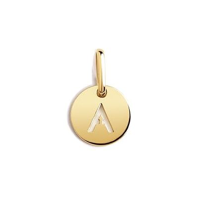 SINGULARU Mini Medallion Letter. Colgante Inicial en Plata de Ley 925 con Acabado Baño de Oro de 18 Kt. Combinable con Collar .. Joyas para Mujer. Letra A-Z SINGULARU Mini Medallion Letter. Colgante Inicial en Plata de Ley 925 con Acabado Baño de Oro de 18 Kt. Combinable con Collar .. Joyas para Mujer. Letra A-Z