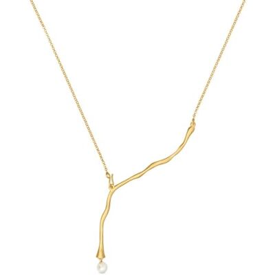 GARGANTILLA DORADA ECLAT Diseñada por Joidart Colección Eclat Metal con baño de oro de 24 K Cristal de Murano GARGANTILLA DORADA ECLAT Diseñada por Joidart Colección Eclat Metal con baño de oro de 24 K Cristal de Murano
