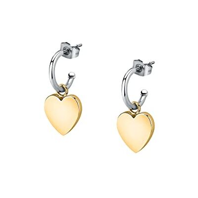 Morellato Pasiones Pendientes Mujer Cápsulas Collection de Acero , Oro amarillo Acero aleado Morellato Pasiones Pendientes Mujer Cápsulas Collection de Acero , Oro amarillo Acero aleado