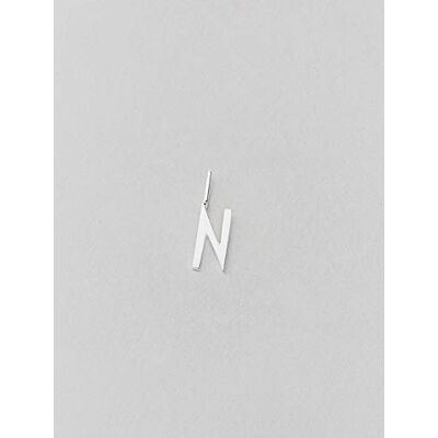 Design Letters Colgante de arquetipo de Plata de 10 mm A-Z-N, Plateado, Talla única Design Letters Colgante de arquetipo de Plata de 10 mm A-Z-N, Plateado, Talla única