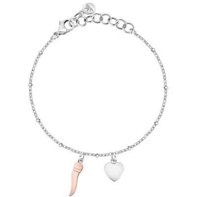 Morellato Pulsera de mujer de la colección Capsule de acero – SAUN24, 19 cm, Acero aleado Morellato Pulsera de mujer de la colección Capsule de acero – SAUN24, 19 cm, Acero aleado