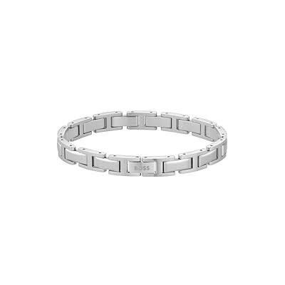 Boss Brazalete de eslabones para hombre Jewelry, de acero inoxidable, Boss Brazalete de eslabones para hombre Jewelry, de acero inoxidable,