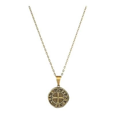 Radiant Collar Hombre Hunter Moneda Oro Radiant Collar Hombre Hunter Moneda Oro
