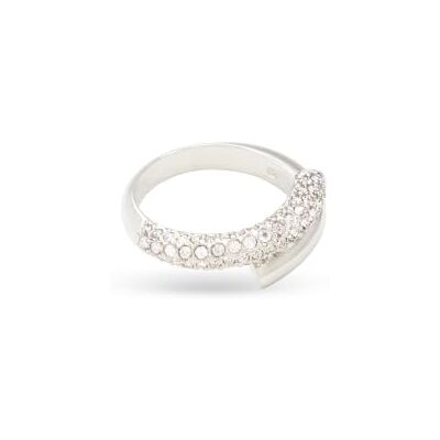 Swarovski Anillo Dextera, Blanco, Baño de rodio Swarovski Anillo Dextera, Blanco, Baño de rodio