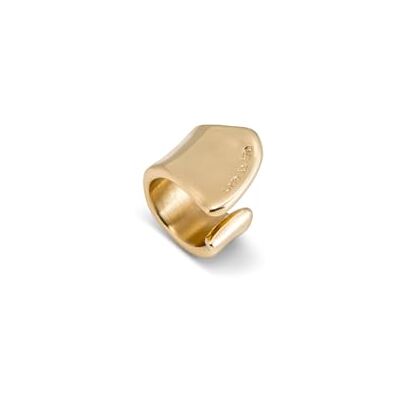 UNO de 50 Anillo De Aleación De Metales Bañado En Oro De 18K UNO de 50 Anillo De Aleación De Metales Bañado En Oro De 18K