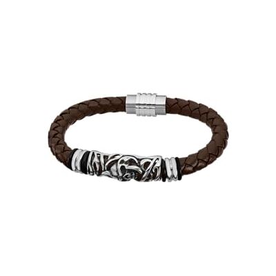 Lotus Pulsera Hombre Acero Inoxidable 316L Brazalete de Diseño Lotus Pulsera Hombre Acero Inoxidable 316L Brazalete de Diseño