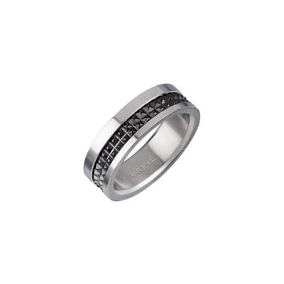 BREIL Anillo de acero colorido para hombre RING-JOINT-1 BREIL Anillo de acero colorido para hombre RING-JOINT-1