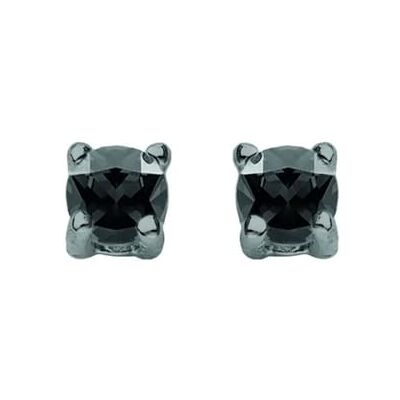 Amen Pendientes, (P) Diamonds, BRINCOS Silver 2mm, Prata 925 (0,4GR), Diamante Marca Amen Pendientes, (P) Diamonds, BRINCOS Silver 2mm, Prata 925 (0,4GR), Diamante Marca