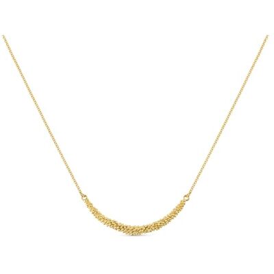 ART COLLAR DORADO STARDUST Diseñado por Carme Fàbregas Colección Stardust Collar de metal con baño de oro de 24k ART COLLAR DORADO STARDUST Diseñado por Carme Fàbregas Colección Stardust Collar de metal con baño de oro de 24k