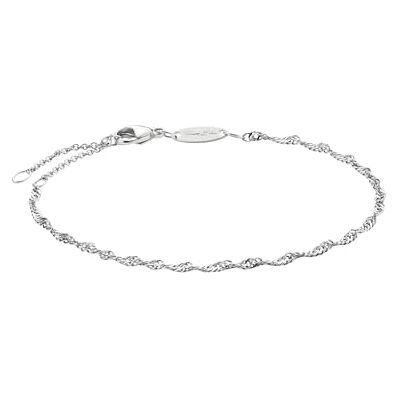 Thomas Sabo Pulsera Singapur de plata 925 reciclada -001-21-L19V Thomas Sabo Pulsera Singapur de plata 925 reciclada -001-21-L19V