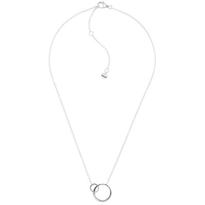 Skagen Collar Para Mujer Kariana, 16 mm X 16 mm X 1.7 mm Colgante Collar Plateado De Acero Inoxidable, Skagen Collar Para Mujer Kariana, 16 mm X 16 mm X 1.7 mm Colgante Collar Plateado De Acero Inoxidable,
