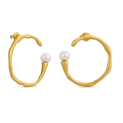 PENDIENTES DORADOS ECLAT Diseñado por Joidart Colección Eclat Metal con baño de oro de 24 K Cristal de Murano PENDIENTES DORADOS ECLAT Diseñado por Joidart Colección Eclat Metal con baño de oro de 24 K Cristal de Murano