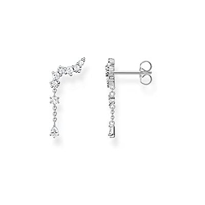 Thomas Sabo Damen-Einzelner Ohrschmuck 925er Silber Zirkonia 32022508 Thomas Sabo Damen-Einzelner Ohrschmuck 925er Silber Zirkonia 32022508