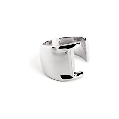 SINGULARU Anillo Personalizado Letter Signet. Macizo Ajustable. Latón con Acabado Baño de Oro de 18 Kt. Talla Unica. Joyas para Mujer. Letra I SINGULARU Anillo Personalizado Letter Signet. Macizo Ajustable. Latón con Acabado Baño de Oro de 18 Kt. Talla Unica. Joyas para Mujer. Letra I
