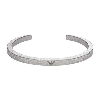 Giorgio Armani Pulsera abierta de acero inoxidable para hombre Giorgio Armani Pulsera abierta de acero inoxidable para hombre