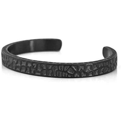 Akitsune Terra Brazalete Martillado Antiguo Mujer Mujer Hombre Acero Inoxidable Pulsera Rústico- Plata Negro Latón Akitsune Terra Brazalete Martillado Antiguo Mujer Mujer Hombre Acero Inoxidable Pulsera Rústico- Plata Negro Latón