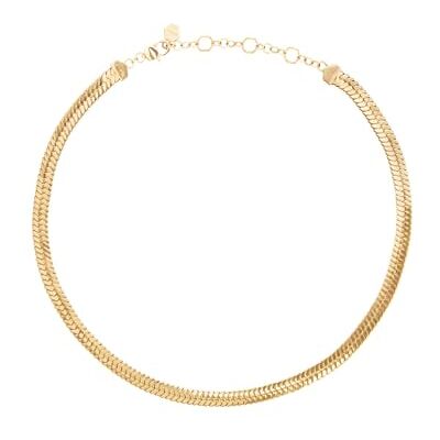 BREIL , Colección Gleam, Cadena para Mujer, Cadena para Cuchillos en Acero IP Dorado Pulido, Cierre de Mosquetón, Color Dorado, Longitud Ajustable de 39 a 41 Cm BREIL , Colección Gleam, Cadena para Mujer, Cadena para Cuchillos en Acero IP Dorado Pulido, Cierre de Mosquetón, Color Dorado, Longitud Ajustable de 39 a 41 Cm